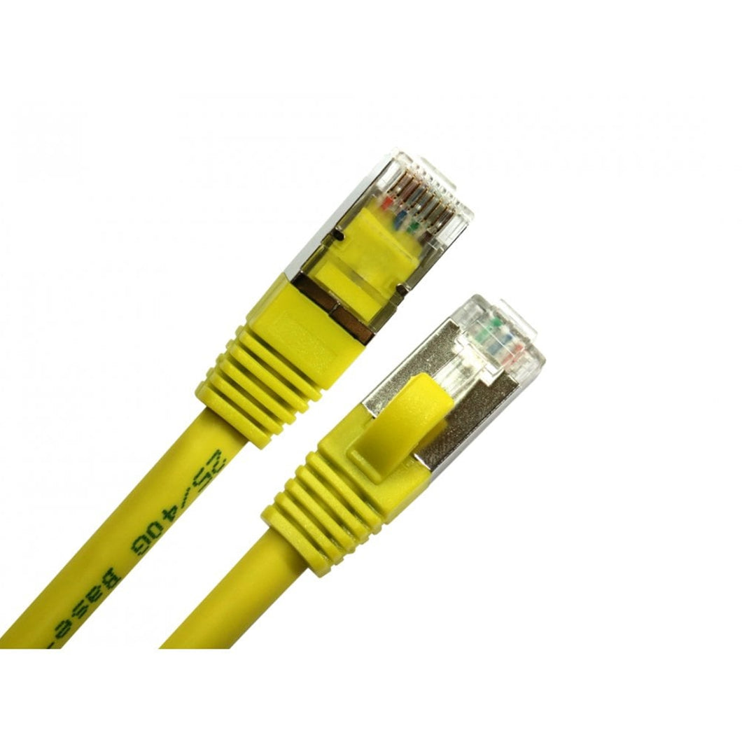 2m CAT8.1 LSZH S/FTP 26AWG Networking Cable, Yellow