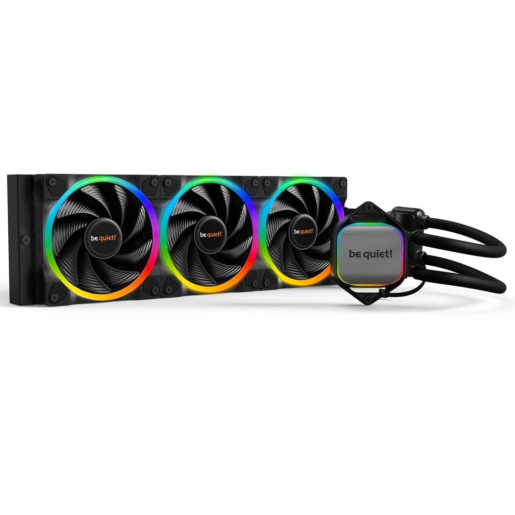 be quiet! Pure Loop 2 FX AiO Liquid CPU Cooler, Universal Socket, 360mm Radiator, 3 x Light Wings 120mm PWM High Speed 2500RPM Addressable RGB Cooling