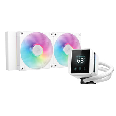 DeepCool Mystique 240 WH ARGB Liquid CPU Cooler with 2.83