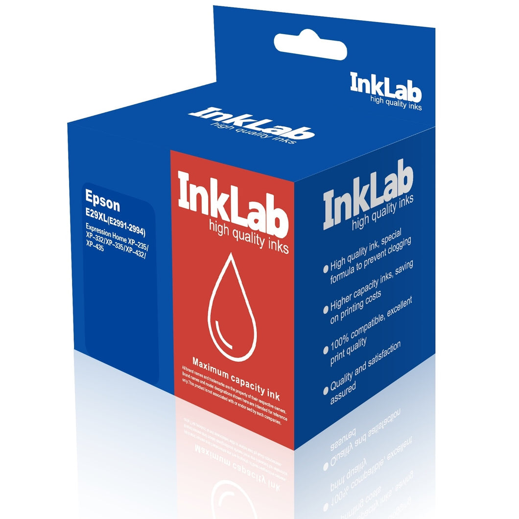 InkLab 29 XL Epson Compatible Multipack Replacment Ink