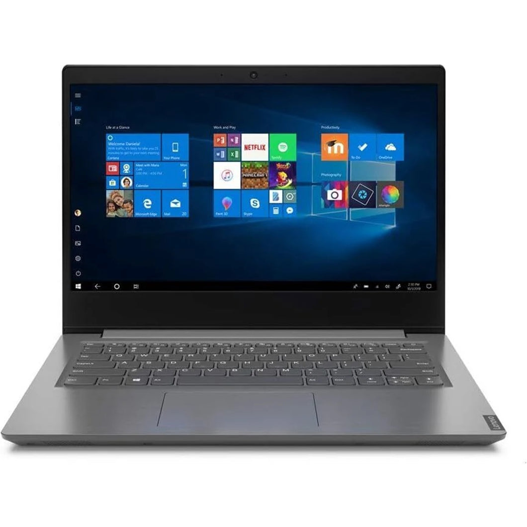 Lenovo V14 IIL Laptop, 14 Inch HD Anti-glare Screen, Intel Core i3-1005G1 10th Gen, 8GB DDR4 RAM, 256GB SSD, Intel UHD Graphics, Windows 10 Pro, Iron