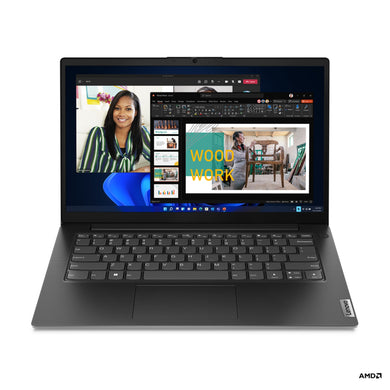 Lenovo V14 G4 AMN Laptop, 14 Inch Full HD Screen, AMD Ryzen 5 7520U Processor, 16GB RAM, 256GB PCIe 4.0x4 NVMe SSD, Windows 11 Pro