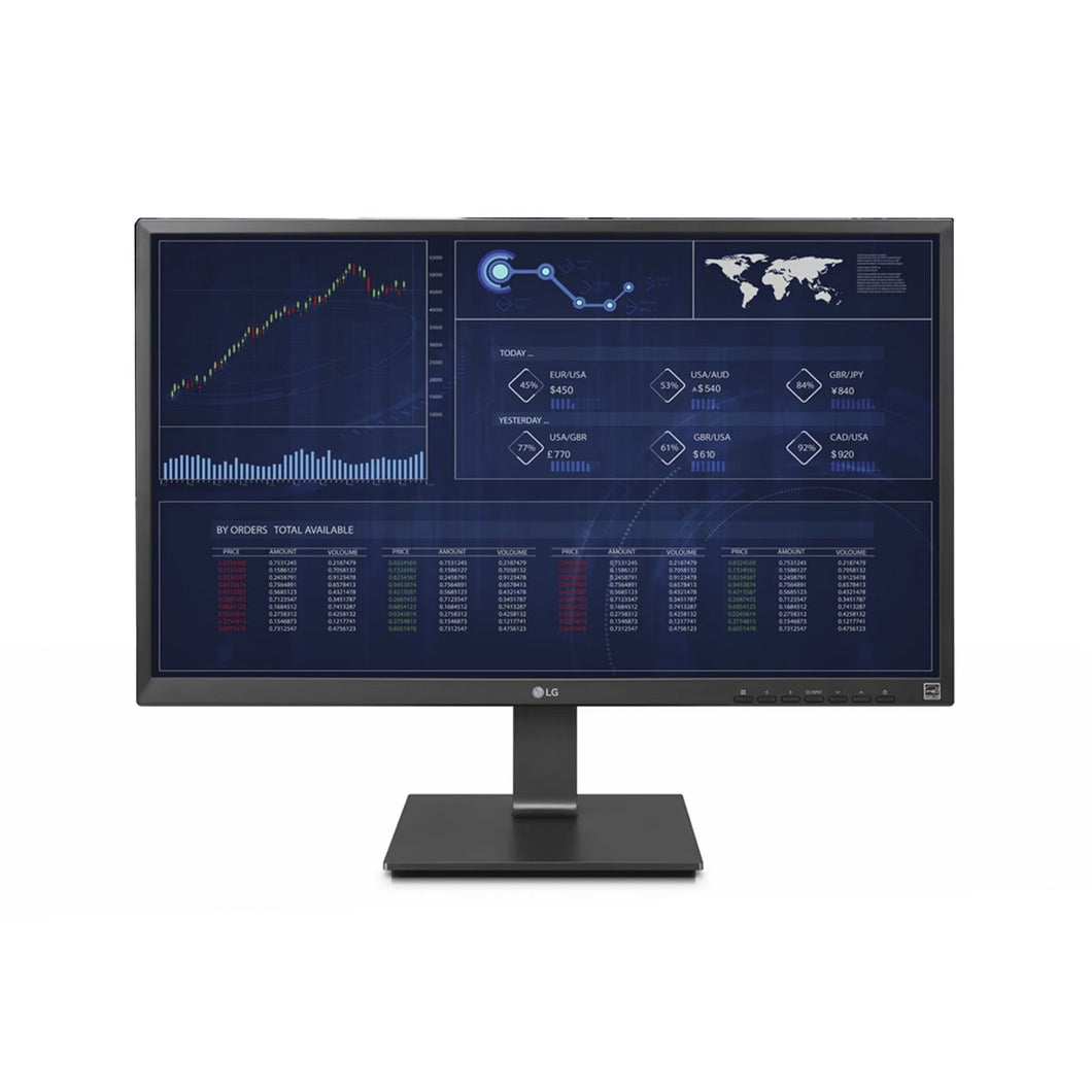 LG 27CN650N-6A 27 Inch Full HD All in One Thin Client, IPS Screen, Intel Celeron J4105, 16GB eMMC, 4GB DDR4, Intel Graphics, USB-C, DisplayPort, HDMI,