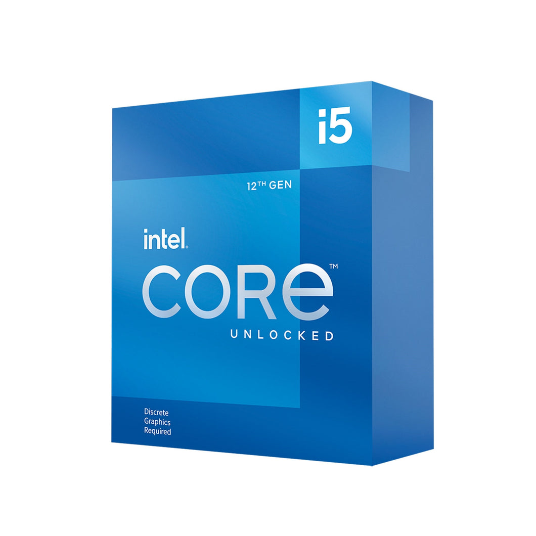 Intel 12th Gen Core i5-12600KF 10 Core Desktop Processor 20 Threads, 3.7GHz up to 4.9GHz Turbo, Alder Lake Socket LGA1700, 20MB Cache, 125W, Maximum T