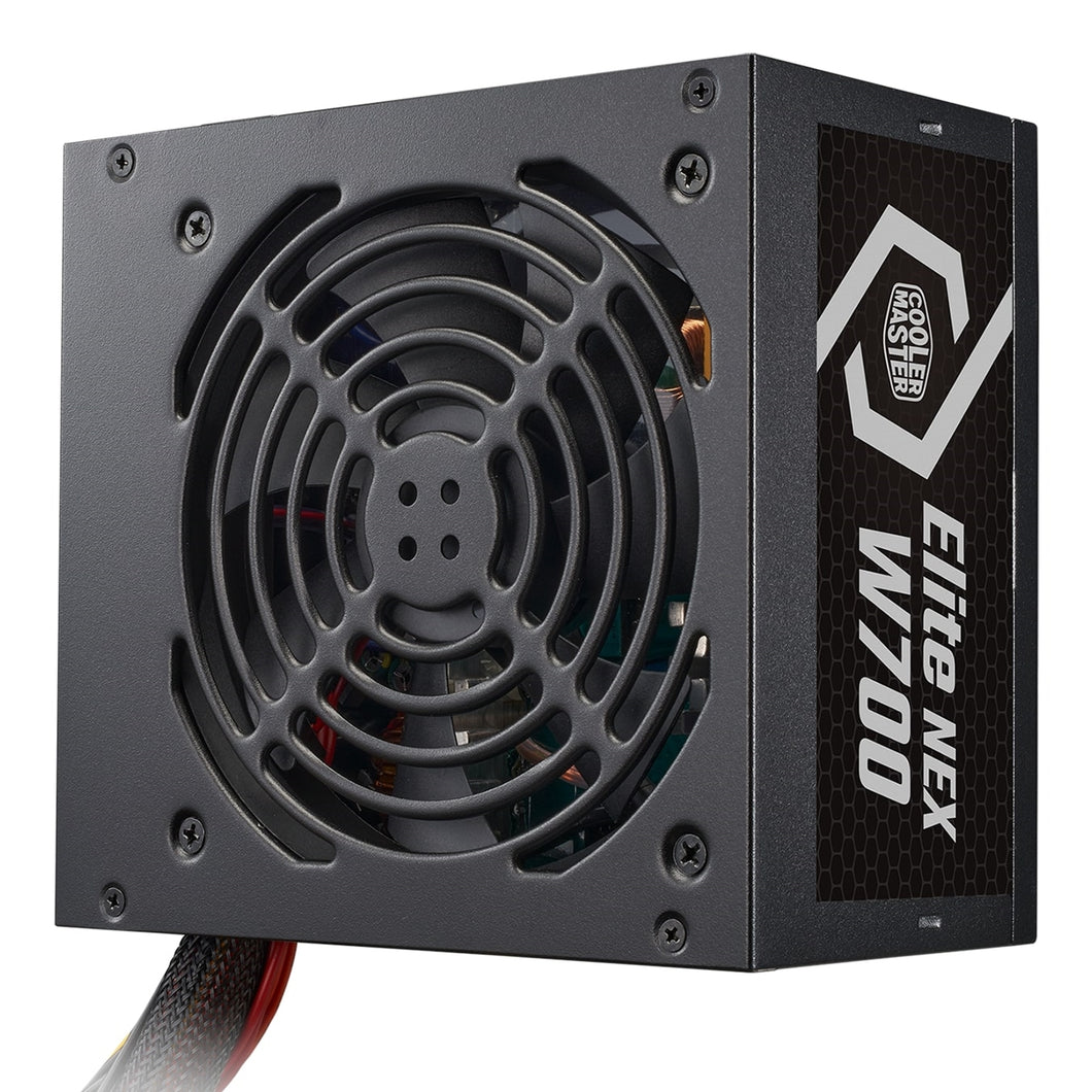 Cooler Master Elite Nex White, 700W, 80 Plus Standard Certified Efficiency, High Peak Power Tolerance, 3 Year Warranty